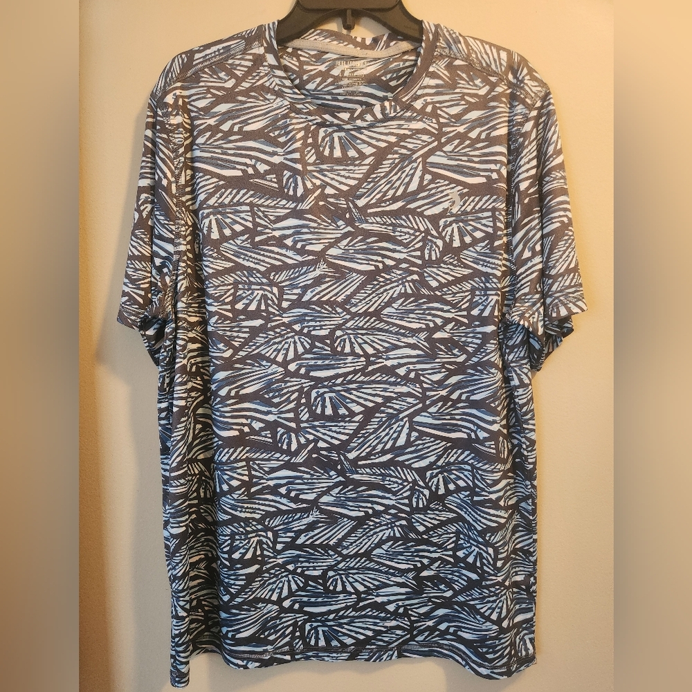 Men's Reel Ledends Blue Patterned Shirt